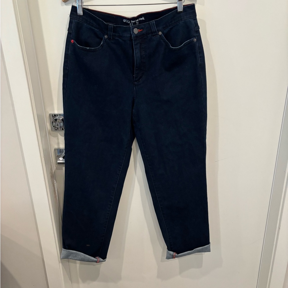 Peace love Women's dark blue  Jeans